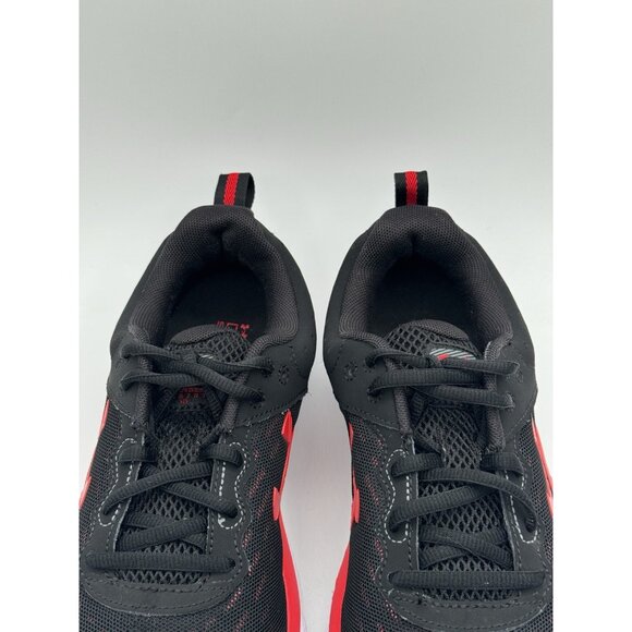 Under Armour Charged Assert 10 Size 7 Low Black Red White Camo Preowned - Picture 8 of 12